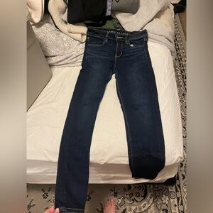 American Eagle Outfitters Blue Skinny Jeans